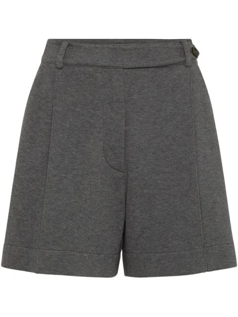 cotton-blend shorts by BRUNELLO CUCINELLI