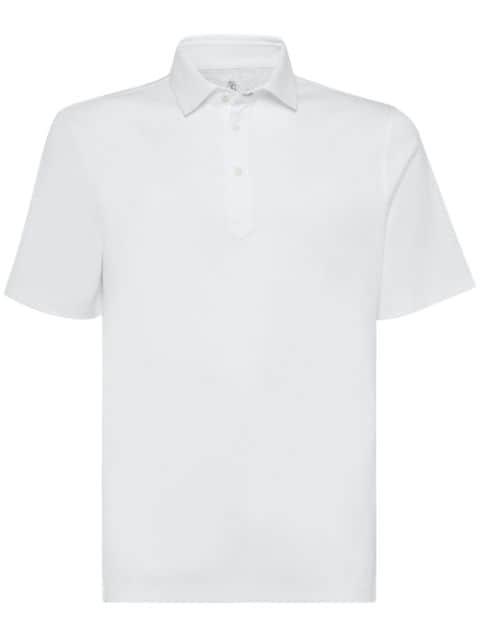 cotton polo shirt by BRUNELLO CUCINELLI