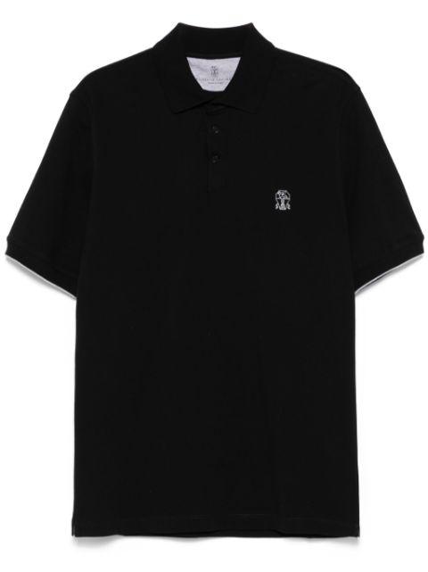cotton polo shirt by BRUNELLO CUCINELLI