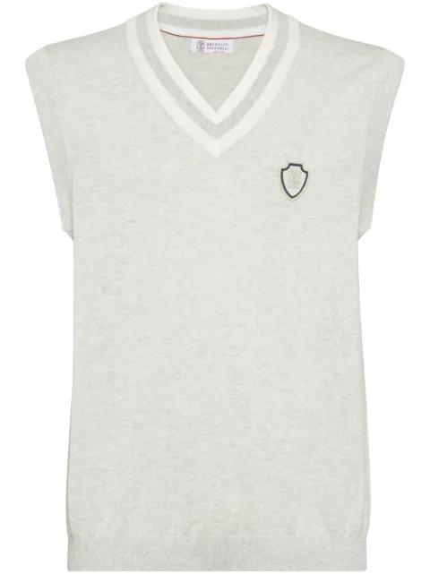 cotton vest by BRUNELLO CUCINELLI