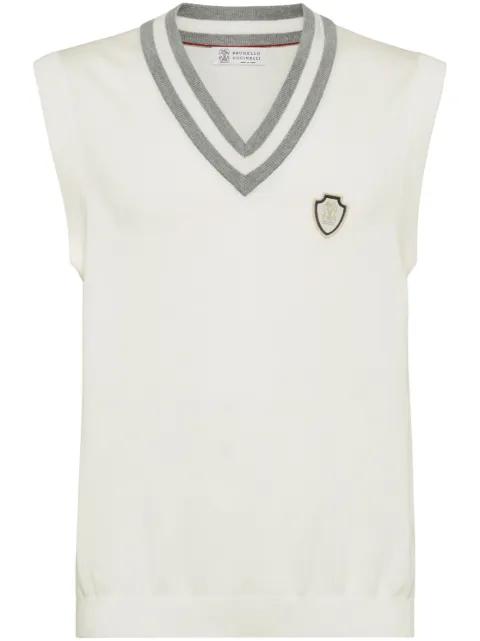 cotton vest by BRUNELLO CUCINELLI