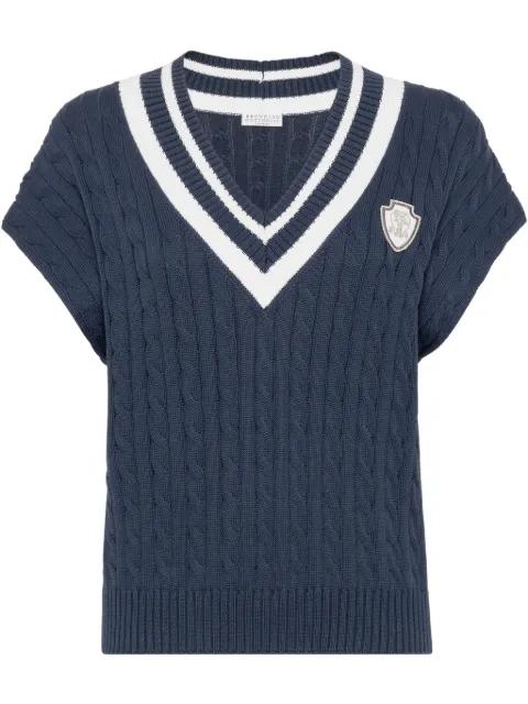 cotton vest by BRUNELLO CUCINELLI