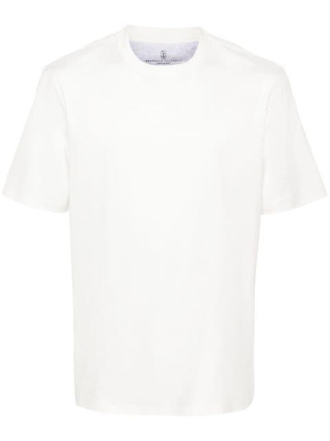 crew-neck cotton T-shirt by BRUNELLO CUCINELLI