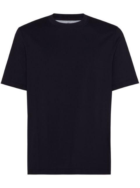 crew-neck cotton jersey T-shirt by BRUNELLO CUCINELLI