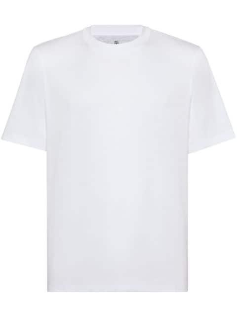 crew-neck jersey cotton T-shirt by BRUNELLO CUCINELLI