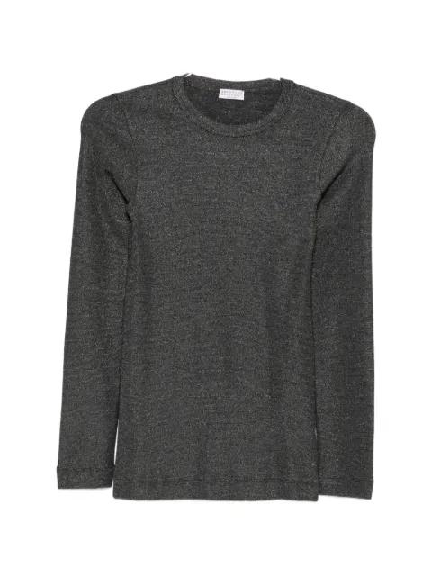 crew-neck long-sleeve T-shirt by BRUNELLO CUCINELLI