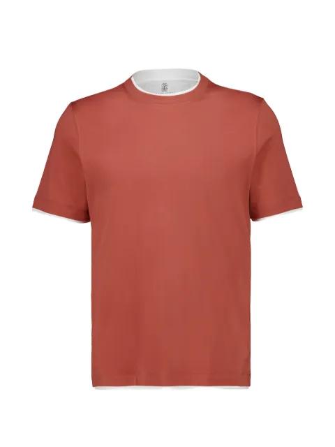 crew-neck short-sleeves T-shirt by BRUNELLO CUCINELLI