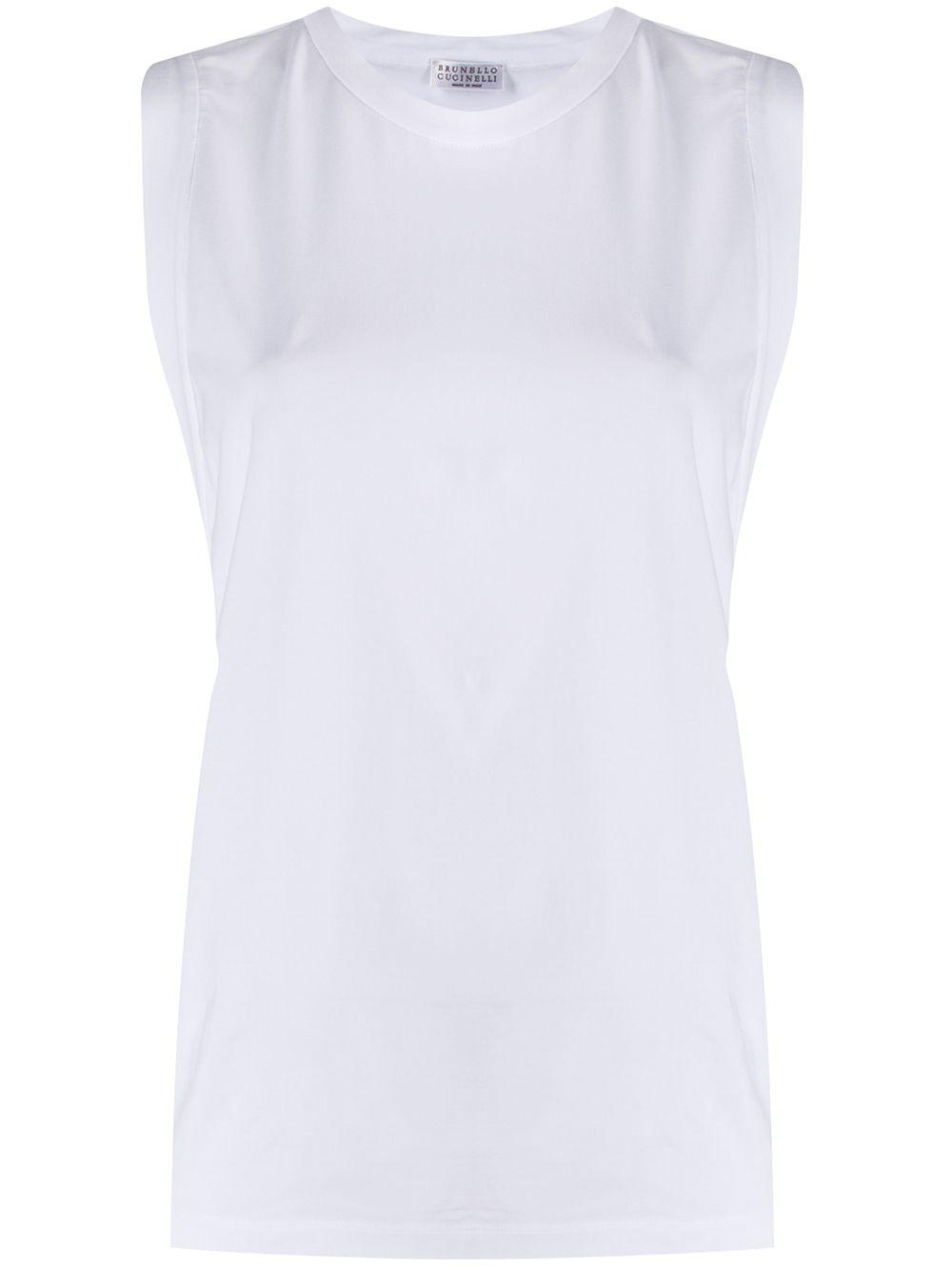 crew-neck tank top by BRUNELLO CUCINELLI