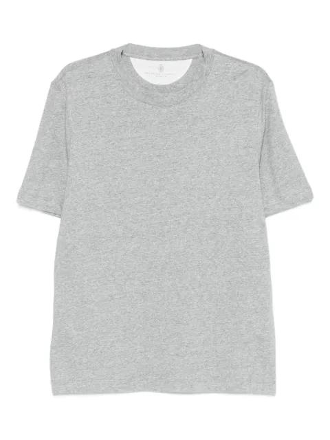 crewneck short-sleeve polo shirt by BRUNELLO CUCINELLI
