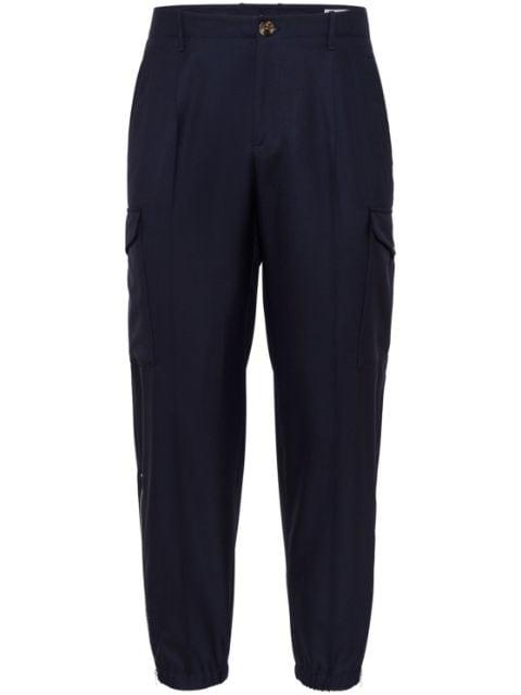 cropped cargo trousers by BRUNELLO CUCINELLI