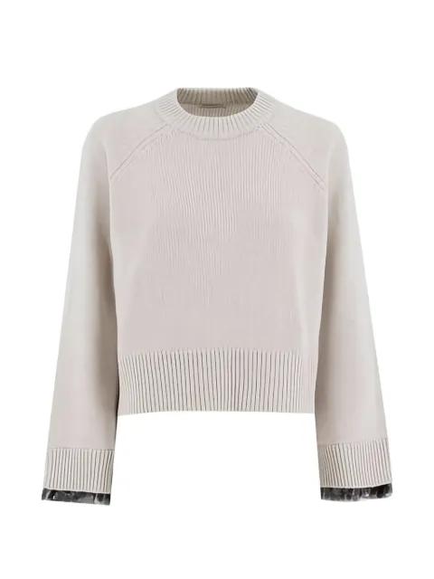 cropped sweater by BRUNELLO CUCINELLI