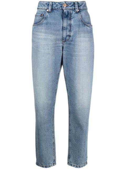 distressed-effect denim jeans by BRUNELLO CUCINELLI