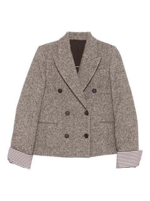 double-breasted blazer by BRUNELLO CUCINELLI