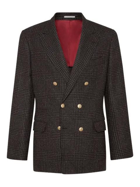 double-breasted blazer by BRUNELLO CUCINELLI