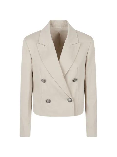 double-breasted blazer by BRUNELLO CUCINELLI