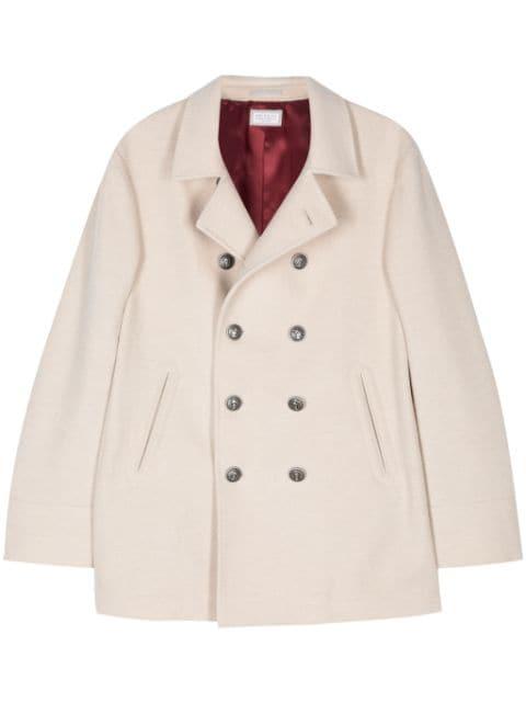 double-breasted cashmere jacket by BRUNELLO CUCINELLI