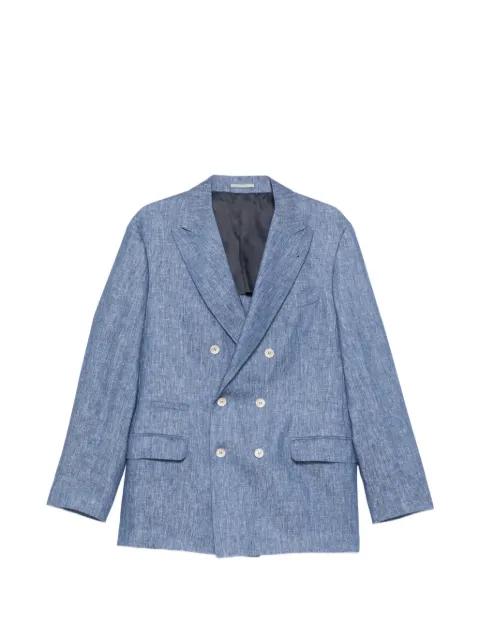 double-breasted pocket jacket by BRUNELLO CUCINELLI