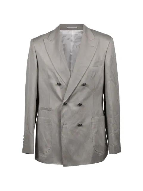 double-breasted suit by BRUNELLO CUCINELLI
