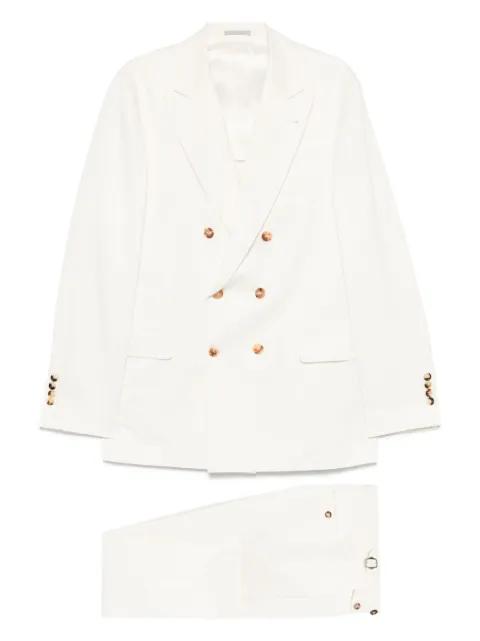 double-breasted suit by BRUNELLO CUCINELLI