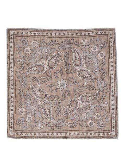 double-face pocket scarf by BRUNELLO CUCINELLI