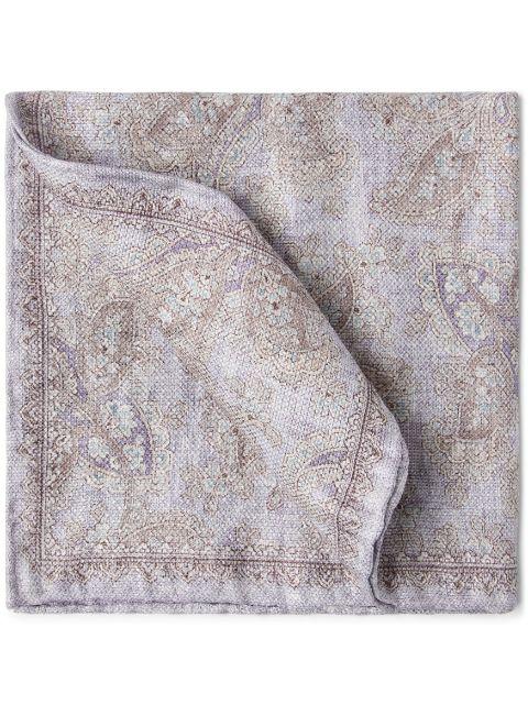 double-face pocket square by BRUNELLO CUCINELLI