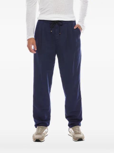 drawstring linen trousers by BRUNELLO CUCINELLI
