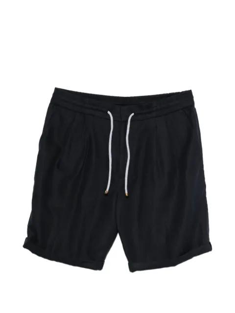 drawstring pleated shorts by BRUNELLO CUCINELLI