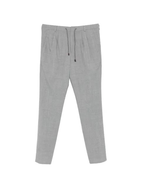 drawstring pleated trousers by BRUNELLO CUCINELLI