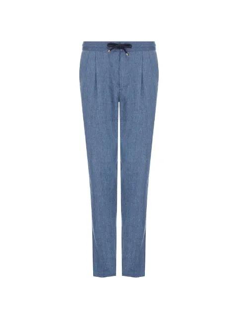 drawstring pleated trousers by BRUNELLO CUCINELLI