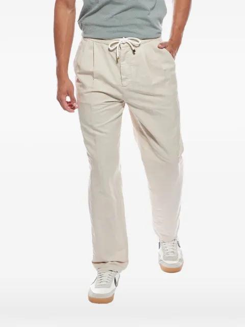 drawstring pleated trousers by BRUNELLO CUCINELLI