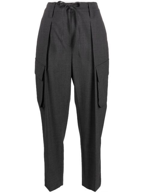 drawstring tailored trousers by BRUNELLO CUCINELLI
