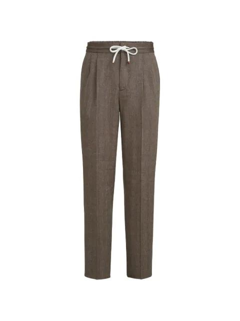 drawstring trousers by BRUNELLO CUCINELLI