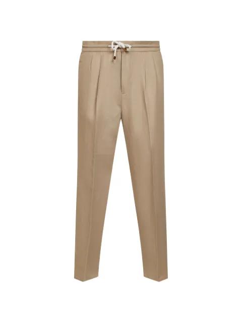 drawstring trousers by BRUNELLO CUCINELLI