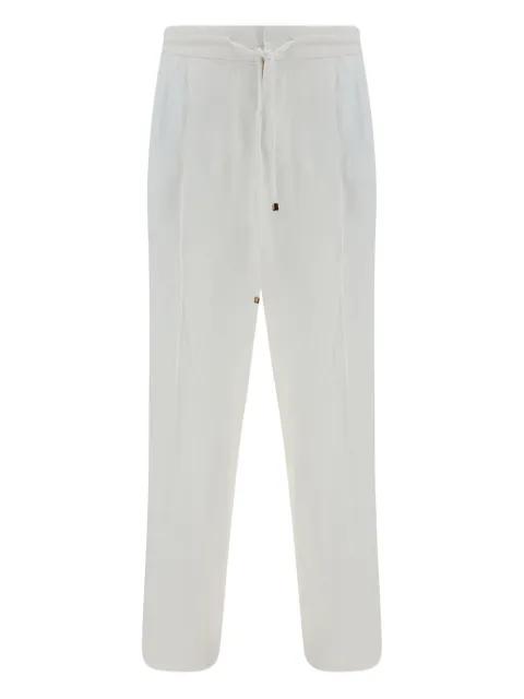 drawstring-waistband trousers by BRUNELLO CUCINELLI