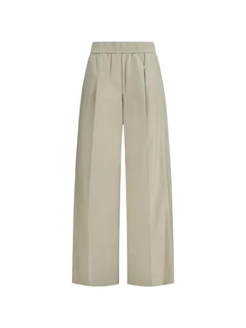 elasticated palazzo pants by BRUNELLO CUCINELLI