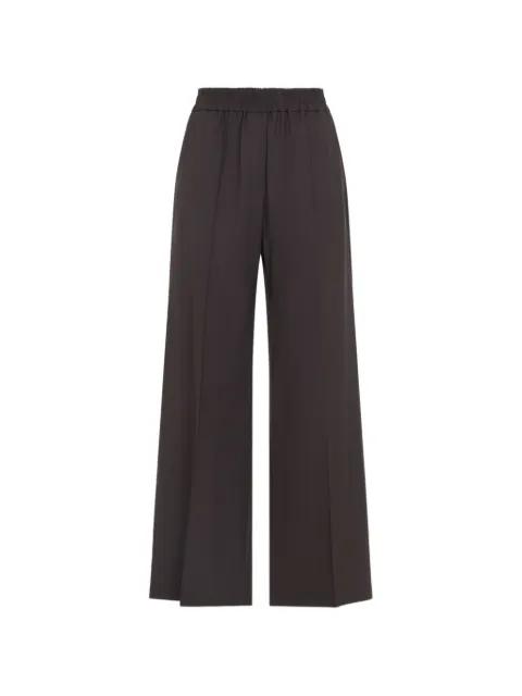 elasticated-waist pressed-crease trousers by BRUNELLO CUCINELLI