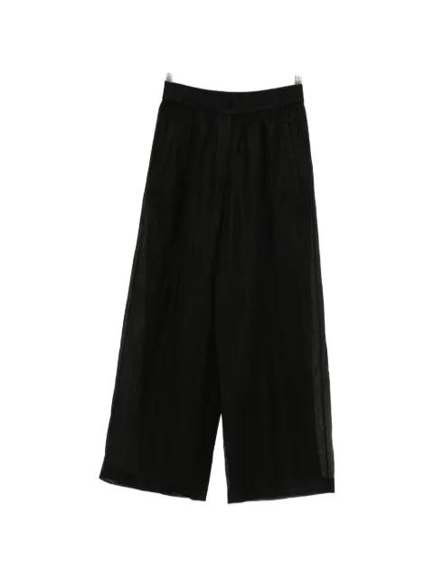 elasticated-waistband palazzo pants by BRUNELLO CUCINELLI