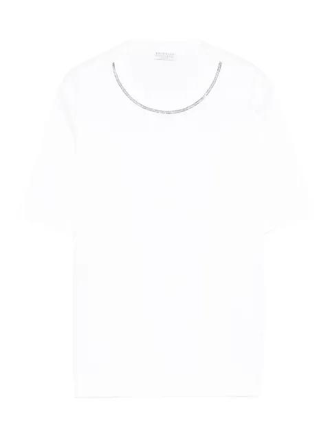 embellished T-shirt by BRUNELLO CUCINELLI