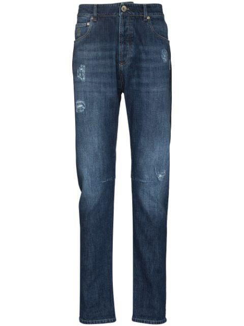 embroidered jeans by BRUNELLO CUCINELLI