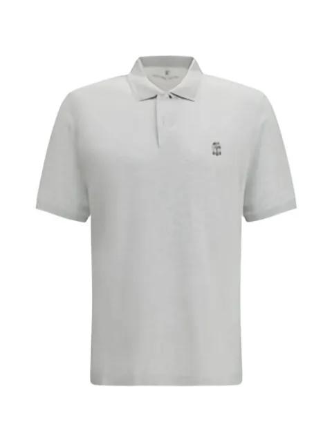 embroidered polo shirt by BRUNELLO CUCINELLI