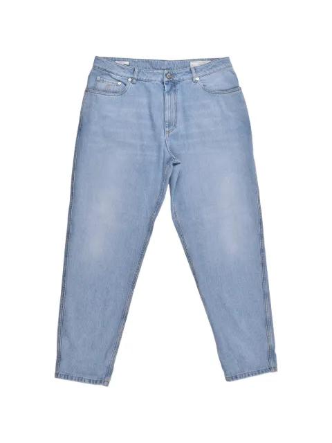 faded-effect tapered jeans by BRUNELLO CUCINELLI
