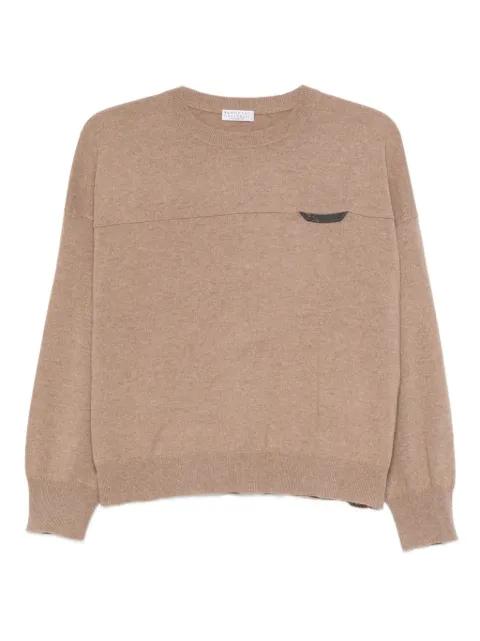 faux-pocket T-shirt by BRUNELLO CUCINELLI