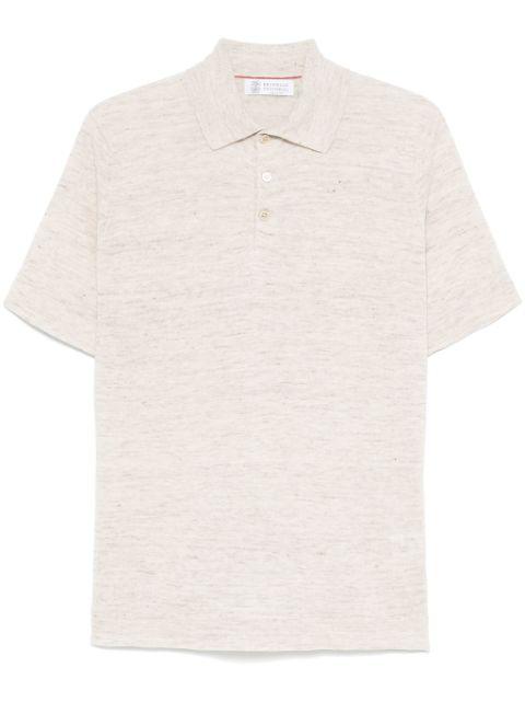 fine-knit polo shirt by BRUNELLO CUCINELLI