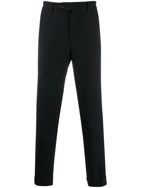 flannel leisure fit trousers by BRUNELLO CUCINELLI