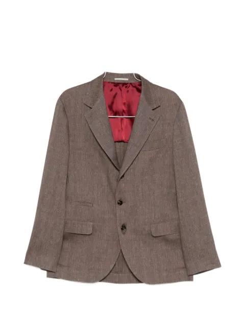 flap-pocket blazer by BRUNELLO CUCINELLI