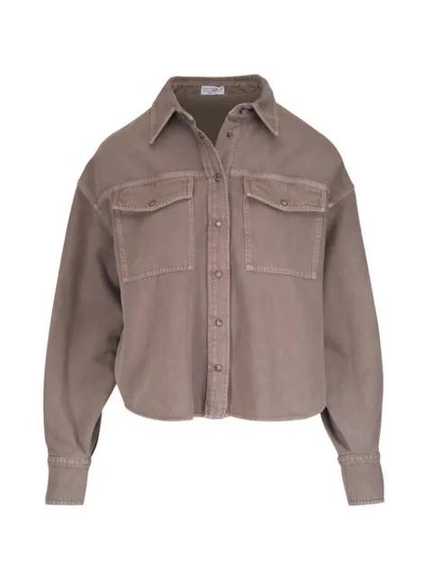 flap-pocket shirt by BRUNELLO CUCINELLI