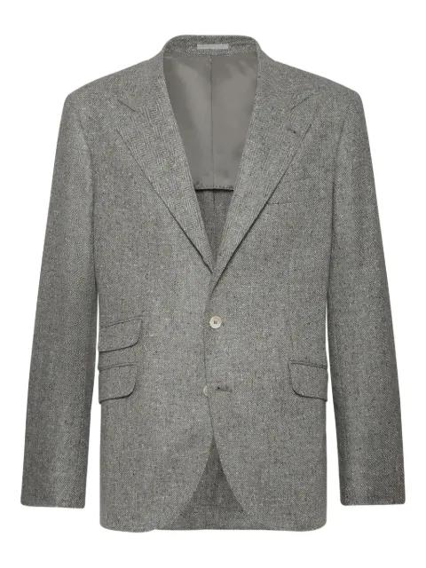 flecked-effect blazer by BRUNELLO CUCINELLI