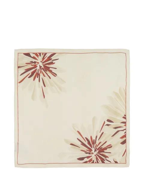 floral-print scarf by BRUNELLO CUCINELLI