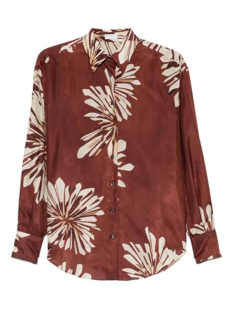 floral print shirt by BRUNELLO CUCINELLI