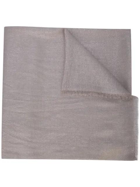 frayed edge scarf by BRUNELLO CUCINELLI